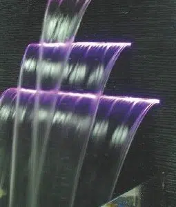 מפל מסך אקרילי עם תאורת לד רוחב 30 ס”מ אמוקס