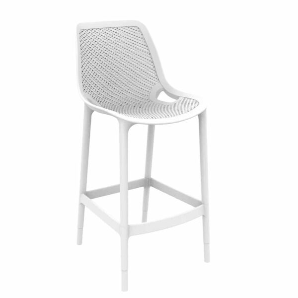 כסא בר דגם פרייד PRIDE3-לבן
