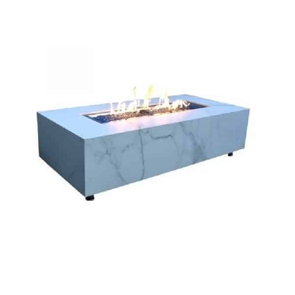 שולחן אש Carrara Porcelain