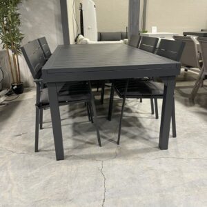 שולחן פנמה צבע אפור (שולחן בלבד)